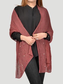 Crushed Pearl Scarf