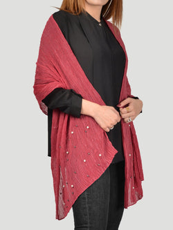 Crushed Pearl Scarf