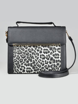 Cheetah-Printed Handbag