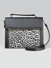 Cheetah-Printed Handbag