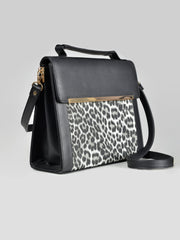Cheetah-Printed Handbag