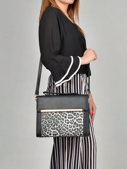 Cheetah-Printed Handbag