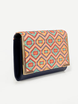 Embroidered Clutch
