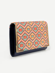 Embroidered Clutch