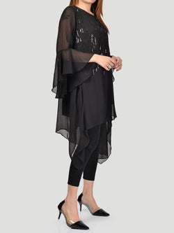Embellished Chiffon Shirt