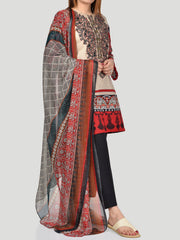 Embroidered Cambric Suit