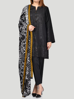Embellished Cambric Suit