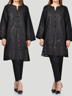 Embellished Cambric Suit