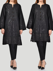Embellished Cambric Suit