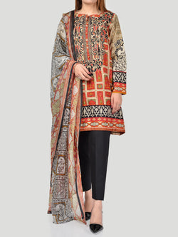Embroidered Cambric Suit