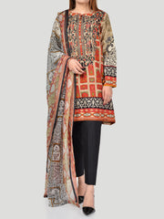 Embroidered Cambric Suit
