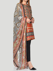 Embroidered Cambric Suit