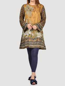 Embellished Silk Shirt
