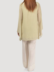 Embroidered Chiffon Shirt
