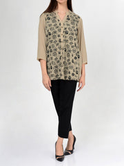 Embroidered Grip Top
