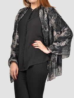 Crushed Printed Scarf