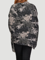 Crushed Printed Scarf