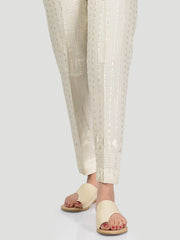 Embroidered Cotton Trouser