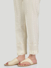 Embroidered Cotton Trouser