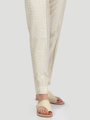 Embroidered Cotton Trouser