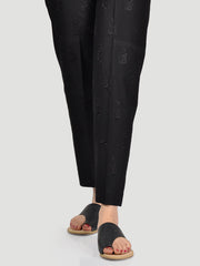 Embroidered Cotton Trouser