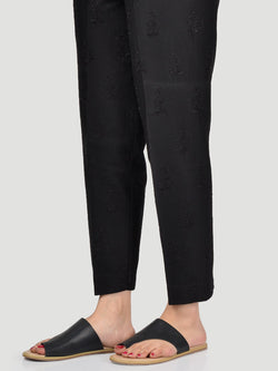 Embroidered Cotton Trouser