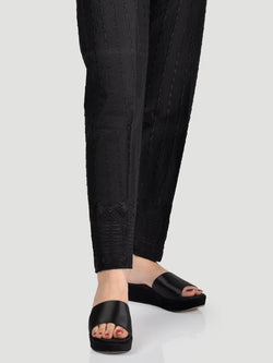 Embroidered Cotton Trouser