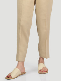 Straight Trouser-Light Khaki