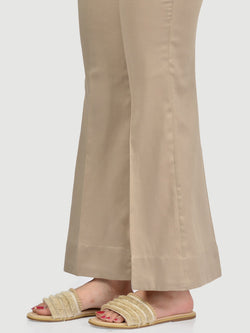 Bootcut Pants-Beige