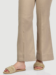 Bootcut Pants-Beige