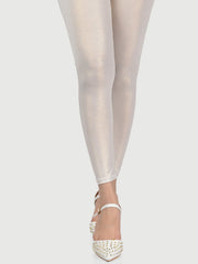 Shimmer Tights-Off White