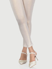 Shimmer Tights-Off White