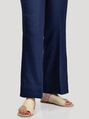 Bootcut Pants-Navy Blue