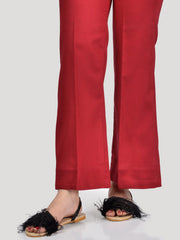Bootcut Pants-Red
