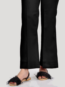 Bootcut Pants-Black