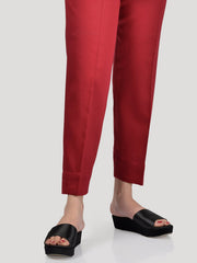 Straight Trouser-Red