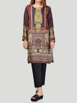 Embroidered Silk Shirt