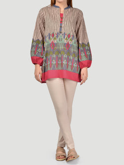 Printed Cambric Shirt
