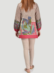 Printed Cambric Shirt