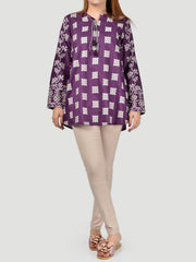 Embroidered Cambric Shirt
