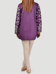 Embroidered Cambric Shirt