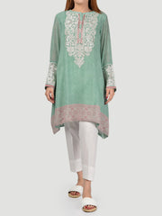 Embroidered Chiffon Suit