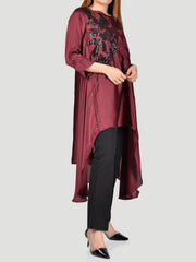 Embellished Silk Shirt