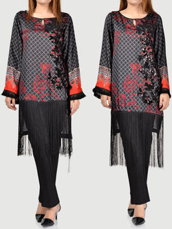 Embellished Silk Shirt