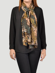 Crushed Printed Scarf