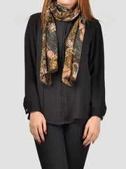 Crushed Printed Scarf