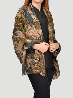 Crushed Printed Scarf