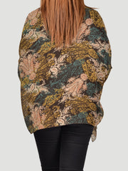 Crushed Printed Scarf