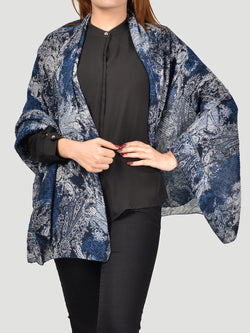 Crushed Printed Scarf