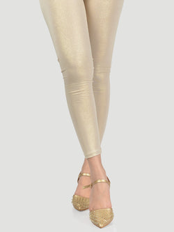 Shimmer Tights-Light Gold